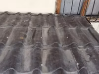 Toyuq/xoruz üçün açıq hava qəfəsi və kiçik toyuq daxması - Material — Foto 3