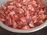 Տավարի գլխի միս թարմ միս — zdjęcie 1