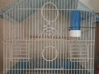 Quş qəfəsi dəsti - Material: möhkəm metal barmaqlıqlar, plastik — foto 1