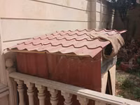 It həyətyanı sahə üçün böyük ölçülü it evi - Material: taxta karkas — 照片 2