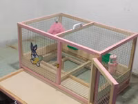 Dovşan,cücə,pişik,hamster,quş ve s kimi ev heyvanlari üçün qəfəsler — foto 3