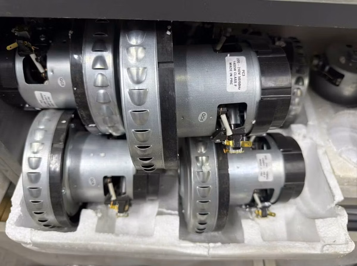 Двигатели для пылесосов (турбины/моторы всасывания) - Тип