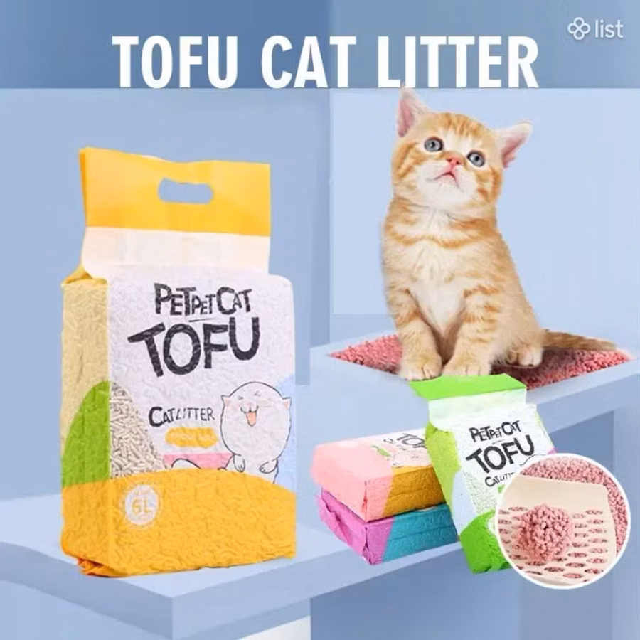 Կատուների համար Cat litter Tofu