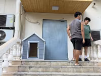 It evi, ölçüsü 85x85 sm, hundurluyu 1.10 sm. Yagis kecirtmir ve evin — foto 4