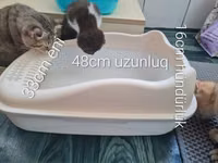 Şəkildəki məhsul: pişik tualeti (qum qabı) Xüsusiyyətlər: - Ölçülər — сүрөт 2