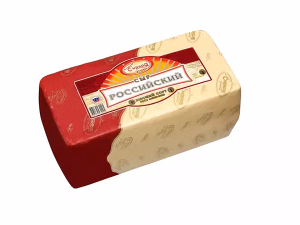 Продаем сыр российский м.д.ж. 50 % ГОСТ