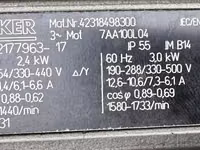 Насос вакуумный becker u4.70 — фото 3
