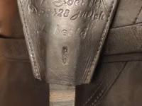 Fritz Goertz (D-52428 Jülich) markalı dəri at yəhəri - Növ: İngilis — foto 5