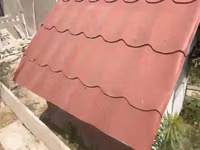 İt evi – taxta konstruksiya, iki girişli - Material: qalın taxta — 照片 2