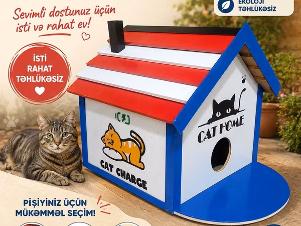 Pişik yuvası – sevimli dostunuz üçün isti və rahat ev! Xüsusiyyətlər