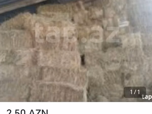 Məhsul: Yonca presi (balya şəklində quru ot/saman) Təsvir: - Heyvan