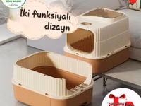 Məhsul: İki funksiyalı BioTualet – pişiklər üçün qapalı qum qutusu — foto 2
