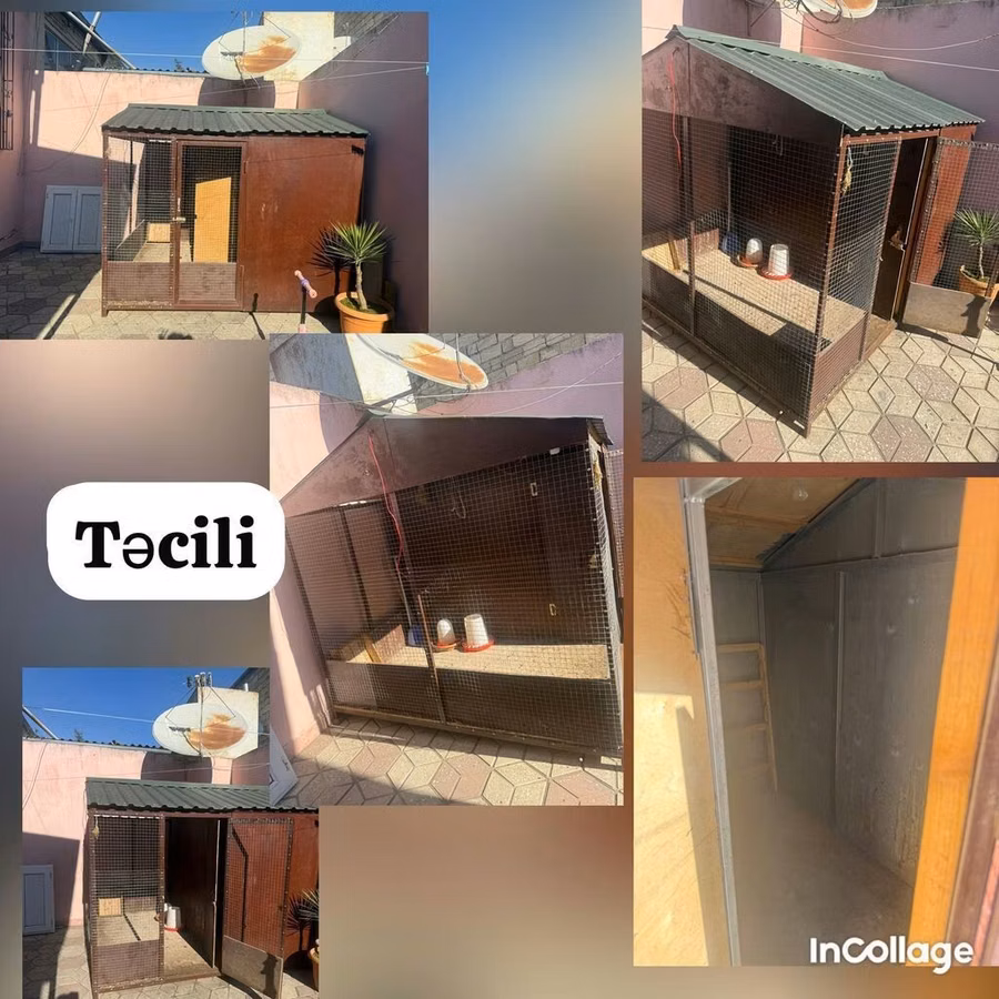 Təcili satılır: dəmir profildən hazırlanmış çoxmöhkəm açıq-qapalı