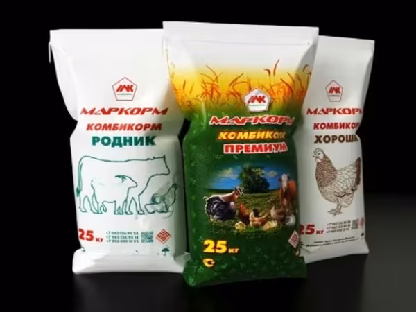 Комбикорм полнорационный для всех с/х животных и птиц