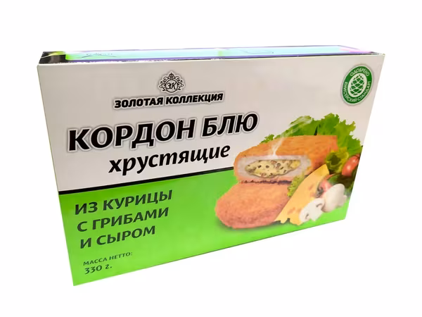 Кордон блю Из курицы с грибами и сыром
