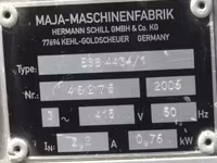 Шкуросъемная машина maja  esb 4434/1 — photo 2